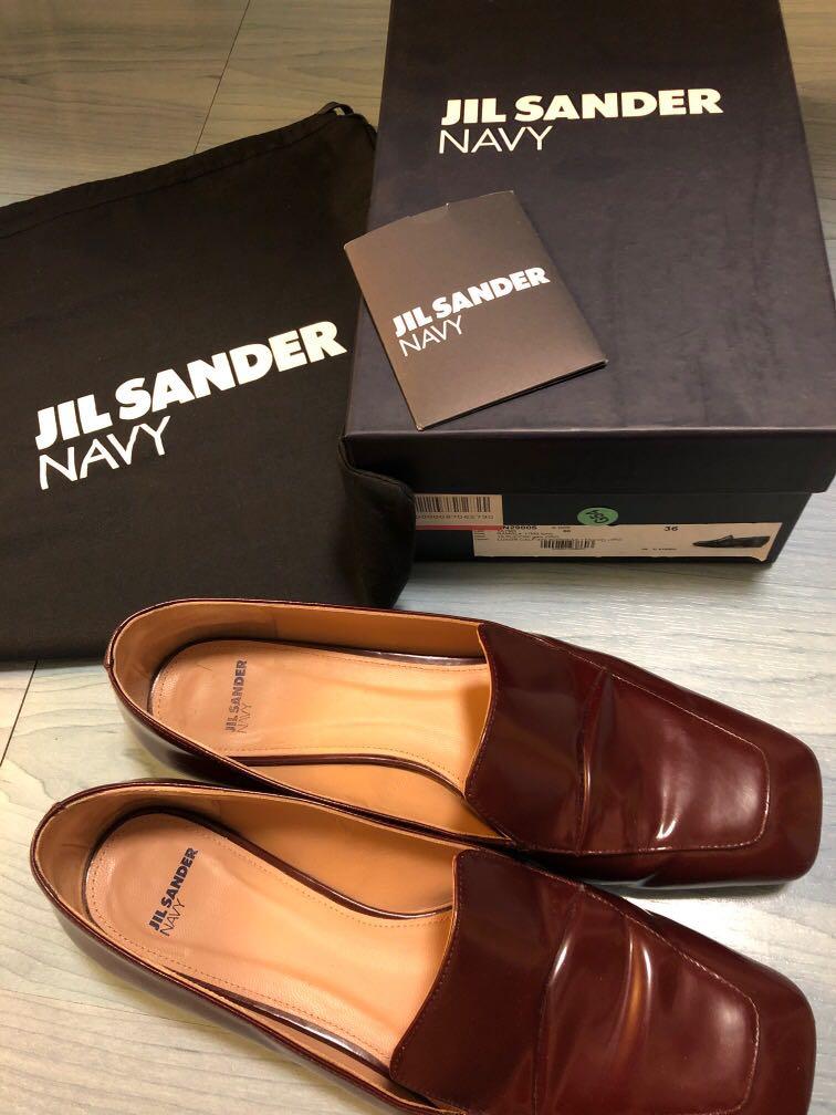 Jil sander shop navy loafers