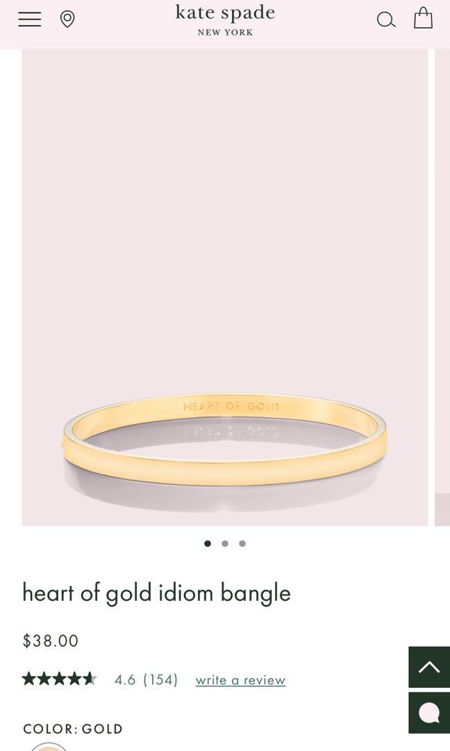 Kate spade online heart of gold