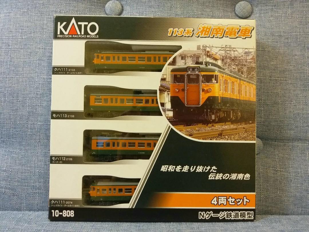 Kato 10-808 113系湘南電車國鐵N Gauge, 興趣及遊戲, 玩具& 遊戲類 