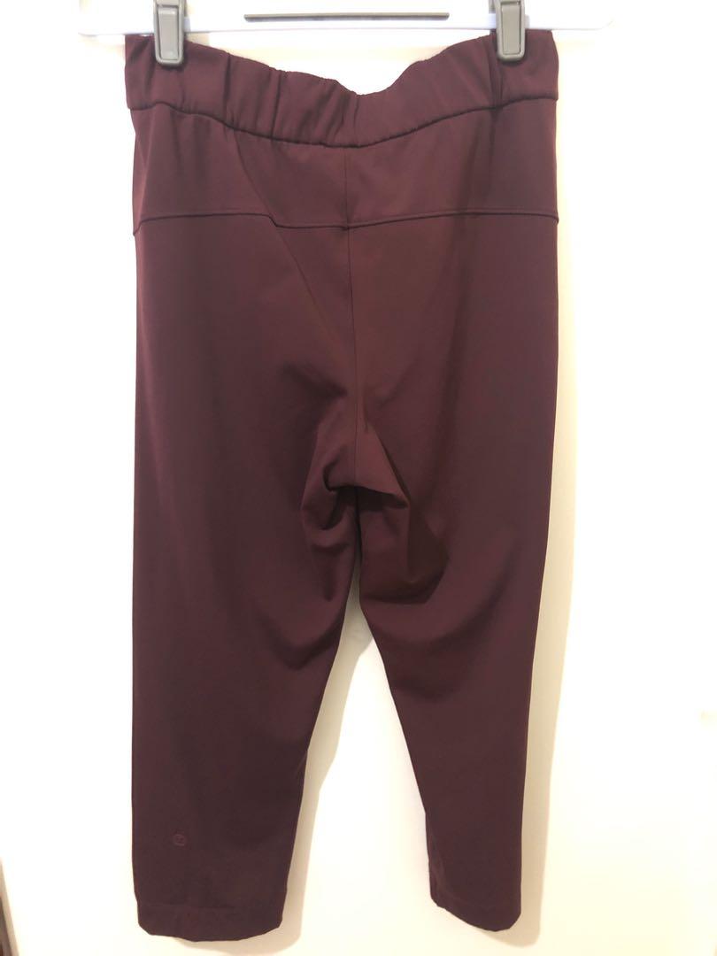 Lululemon On The Fly Pant Dark Adobe 28” Size 6 - $45 - From