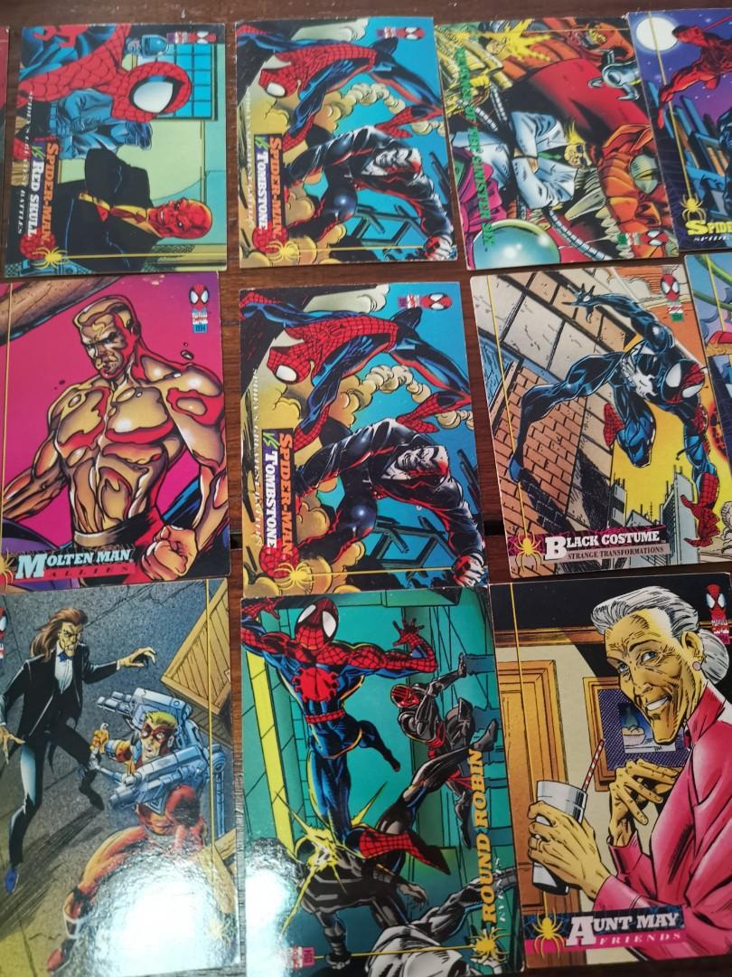 where can i sell my first edition pokemon cards Spider-Man 1994 Suspended Animation Marvel Card