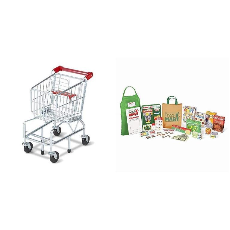 melissa & doug shopping cart
