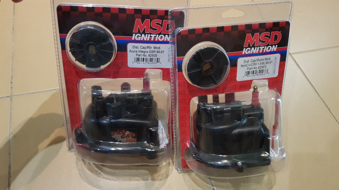 Msd distributor cap for vtec b16 b18, Auto Accessories on Carousell