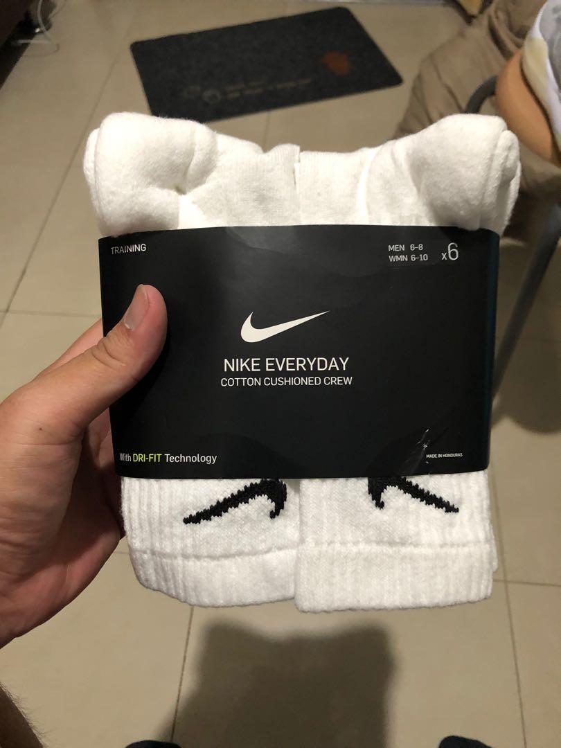 Nike Crew Socks Medium Men s Fashion Watches Accessories