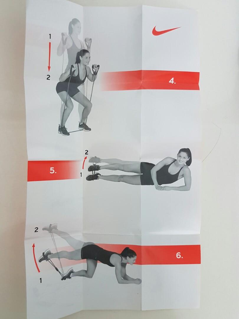 Nike resistance band kit...(sold), Sports Equipment, Exercise & Fitness