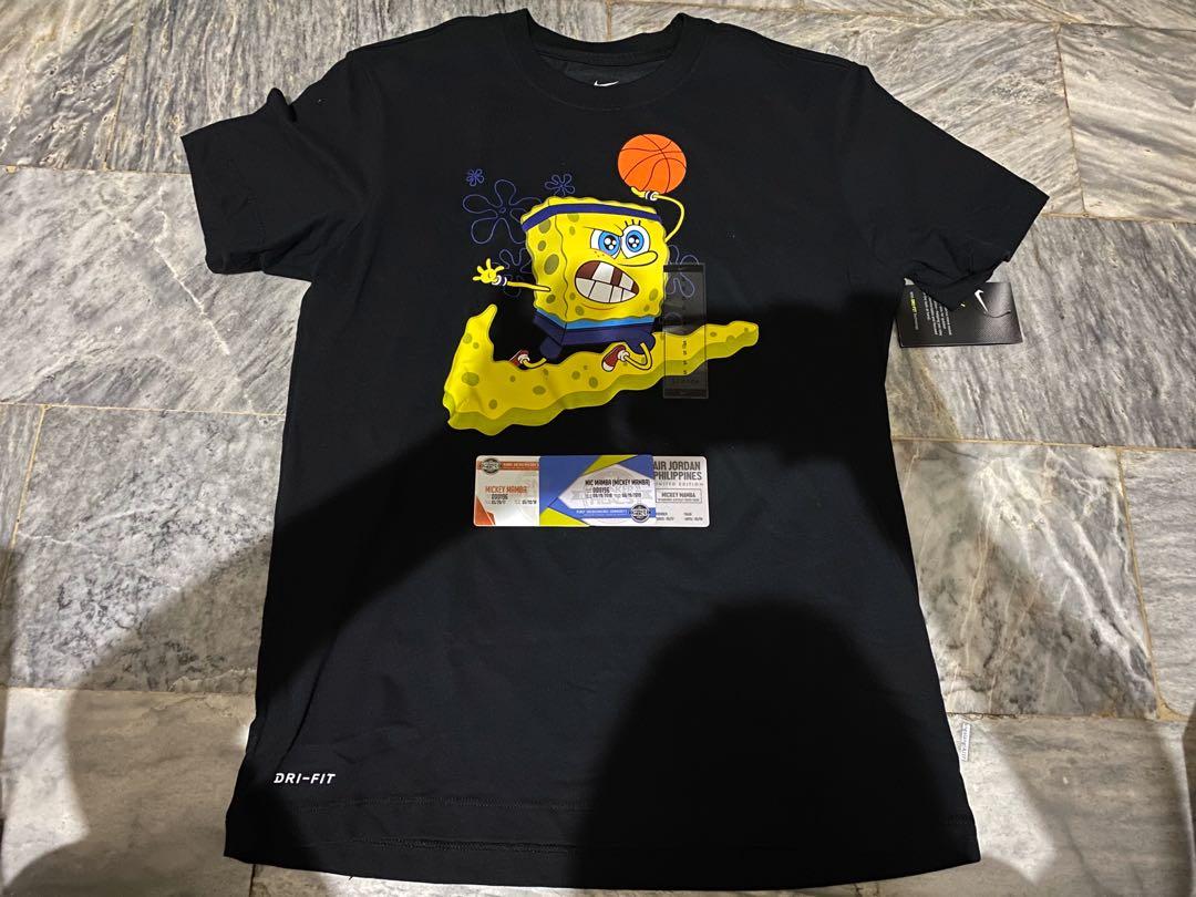 Nike x SpongeBob Kyrie Shirt Men's Fashion, & Sets, & Polo Shirts on Carousell