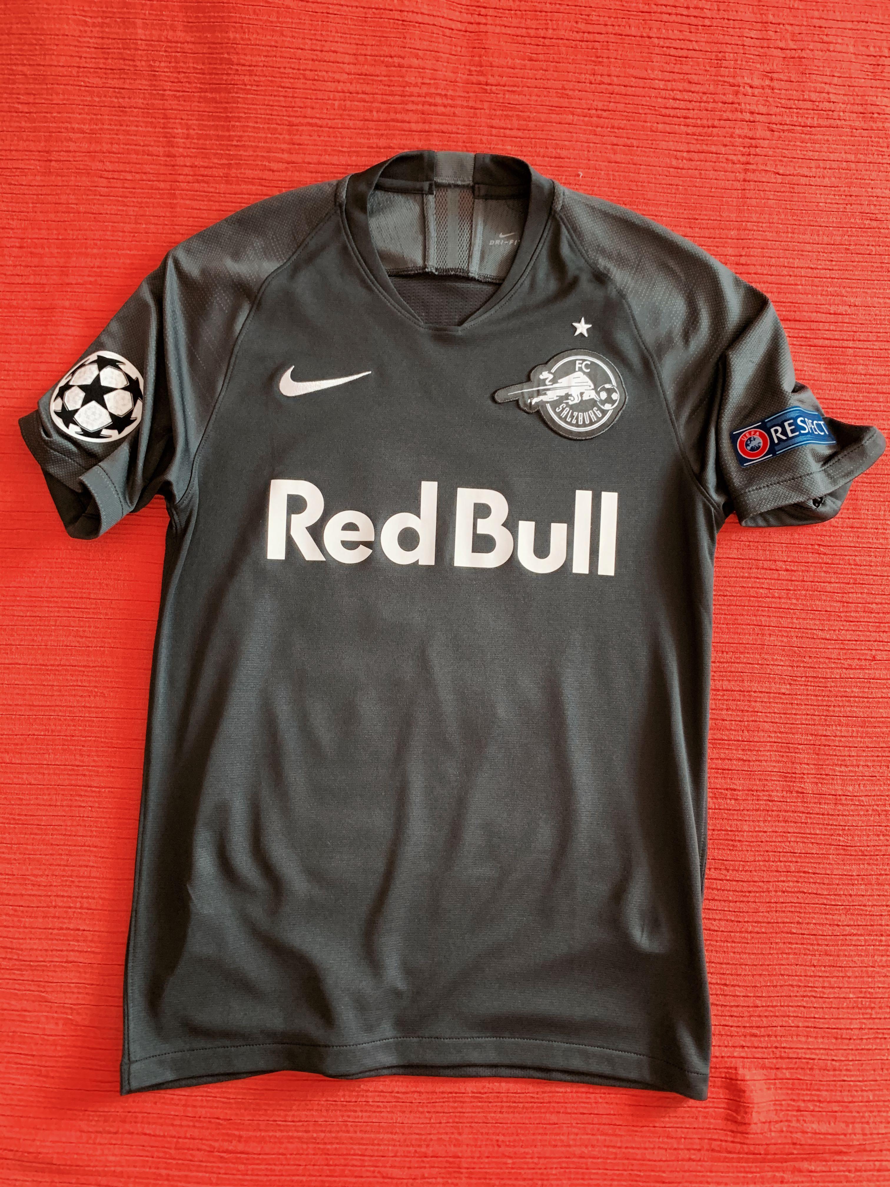Stunning Black/Gold Nike Red Bull Salzburg 2023 Champions Kit Released -  Unfair Price? - Footy Headlines
