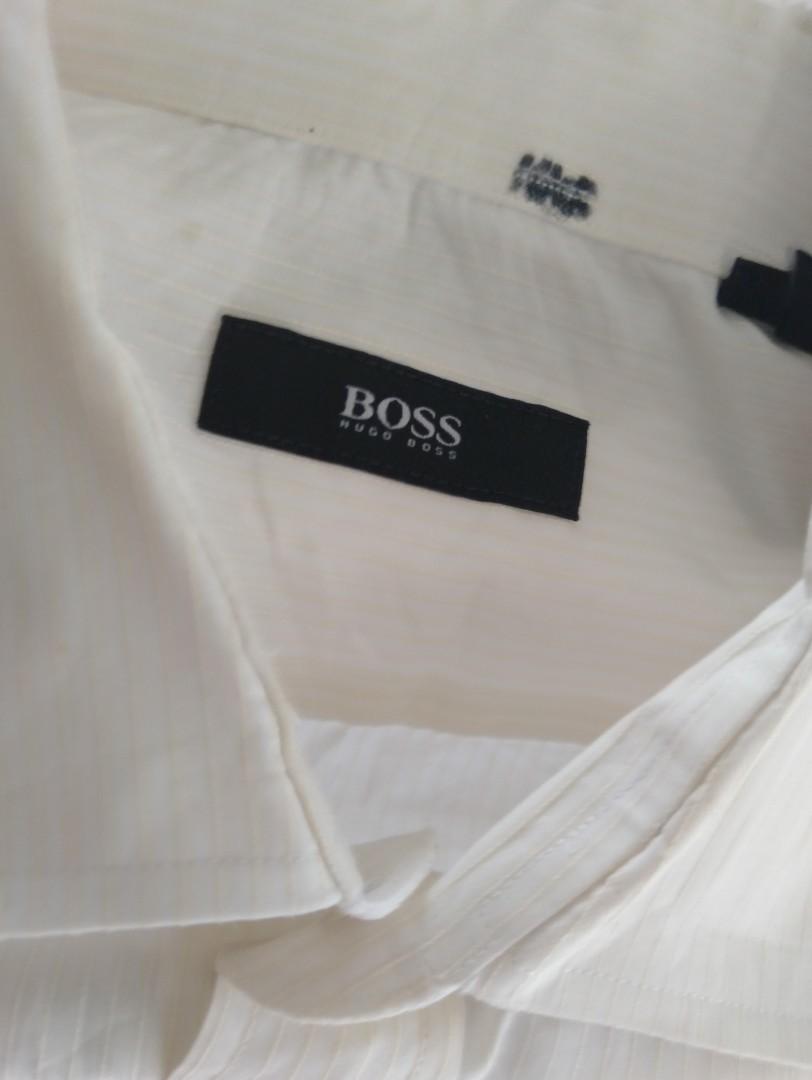 Orig Boss . Hugo Boss Button down polo (Category: Tshirts & Polo Shirts ) located in Manila. Submitted by mindplanets (Listing ID 274578683, Image 2). Description: Preowned. Shipping cost in.