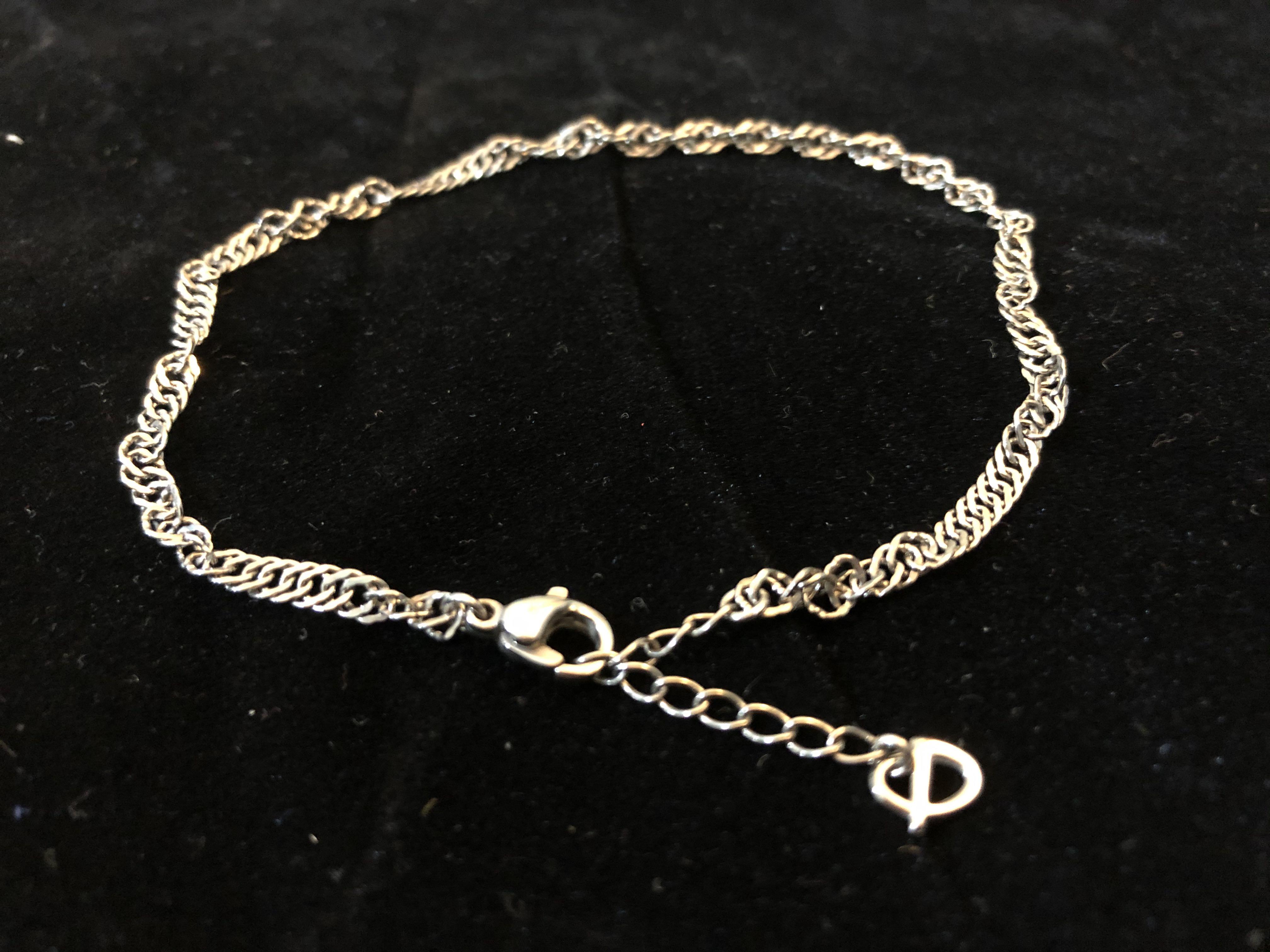 Titanium anklet cheap