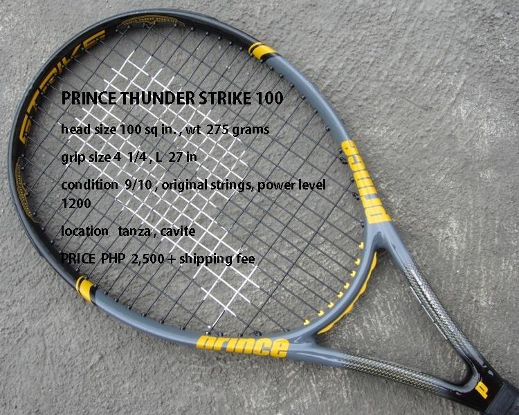 prince thunder racket