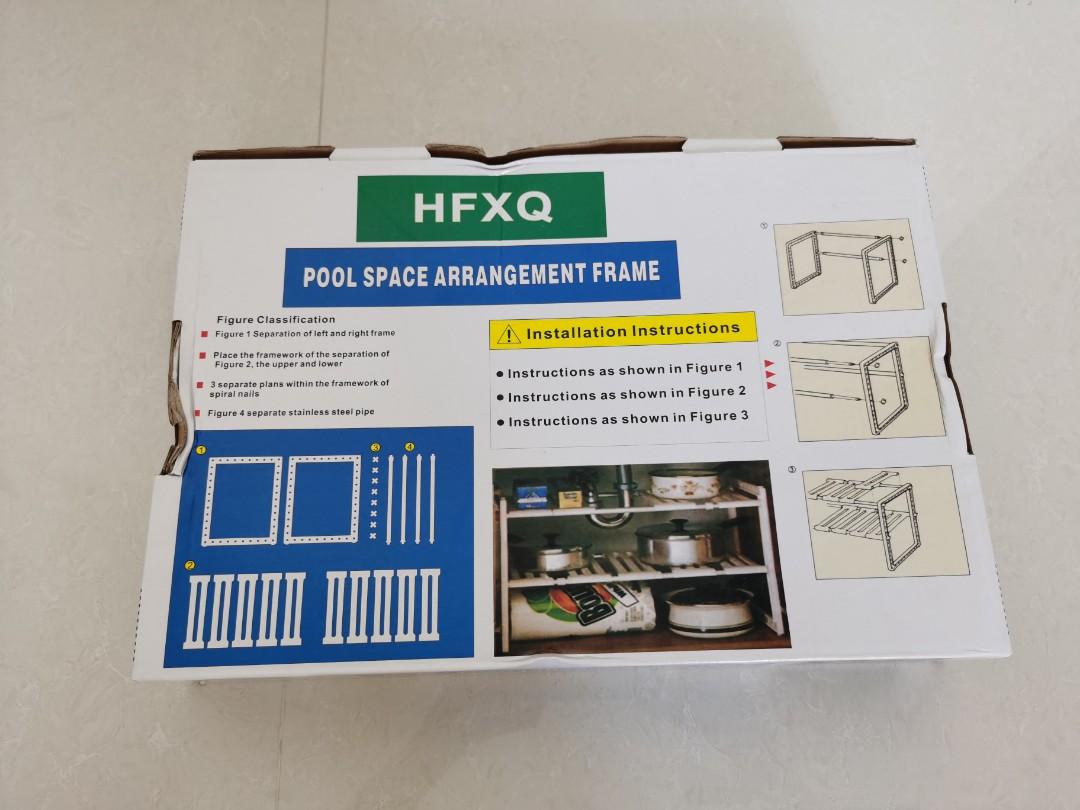 Retractable shelving rack, Furniture & Home Living, Furniture, Shelves ...