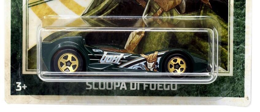 Collectible! Hot Wheels Scoopa Di Fuego Marvel Loki Die-Cast Car ...