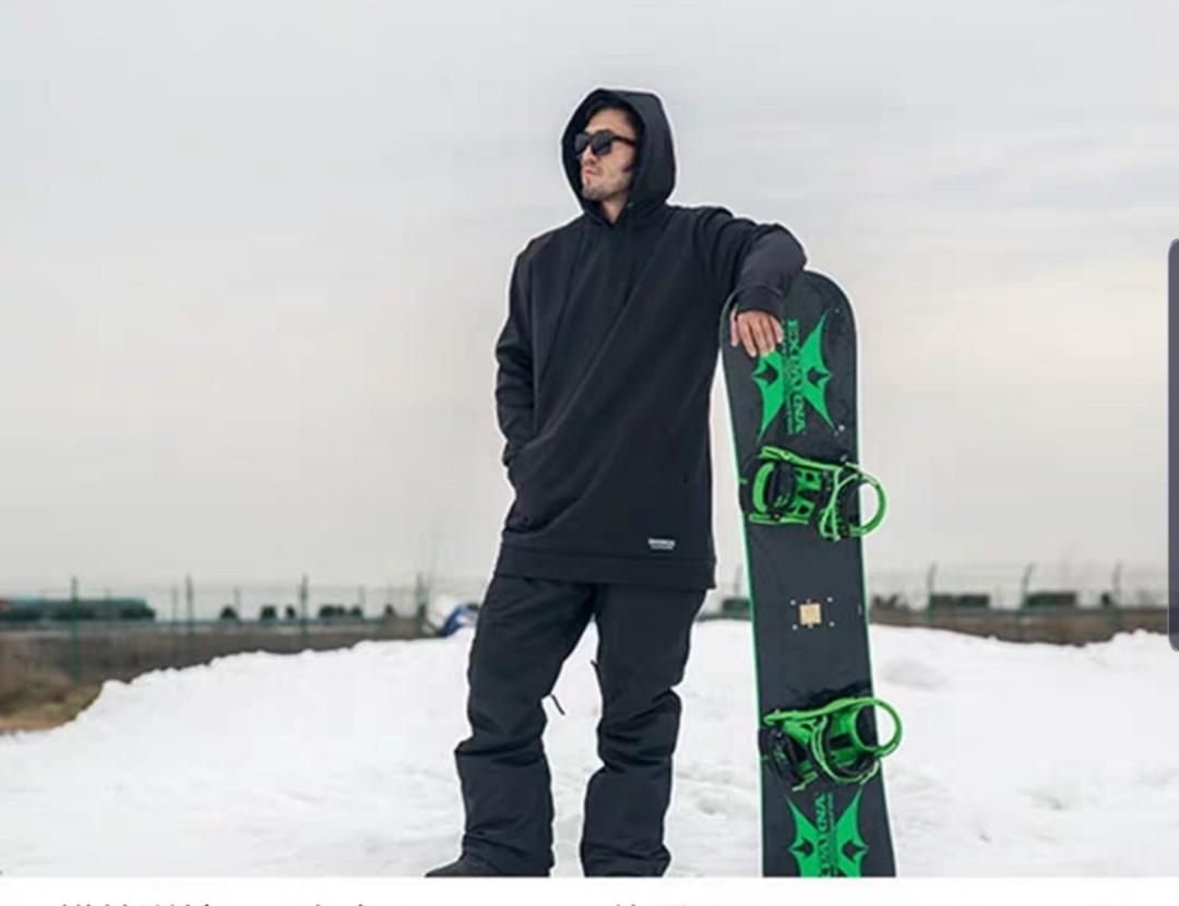 New Snowboard Hoodies with face mask UNISEX XL oversized Men s
