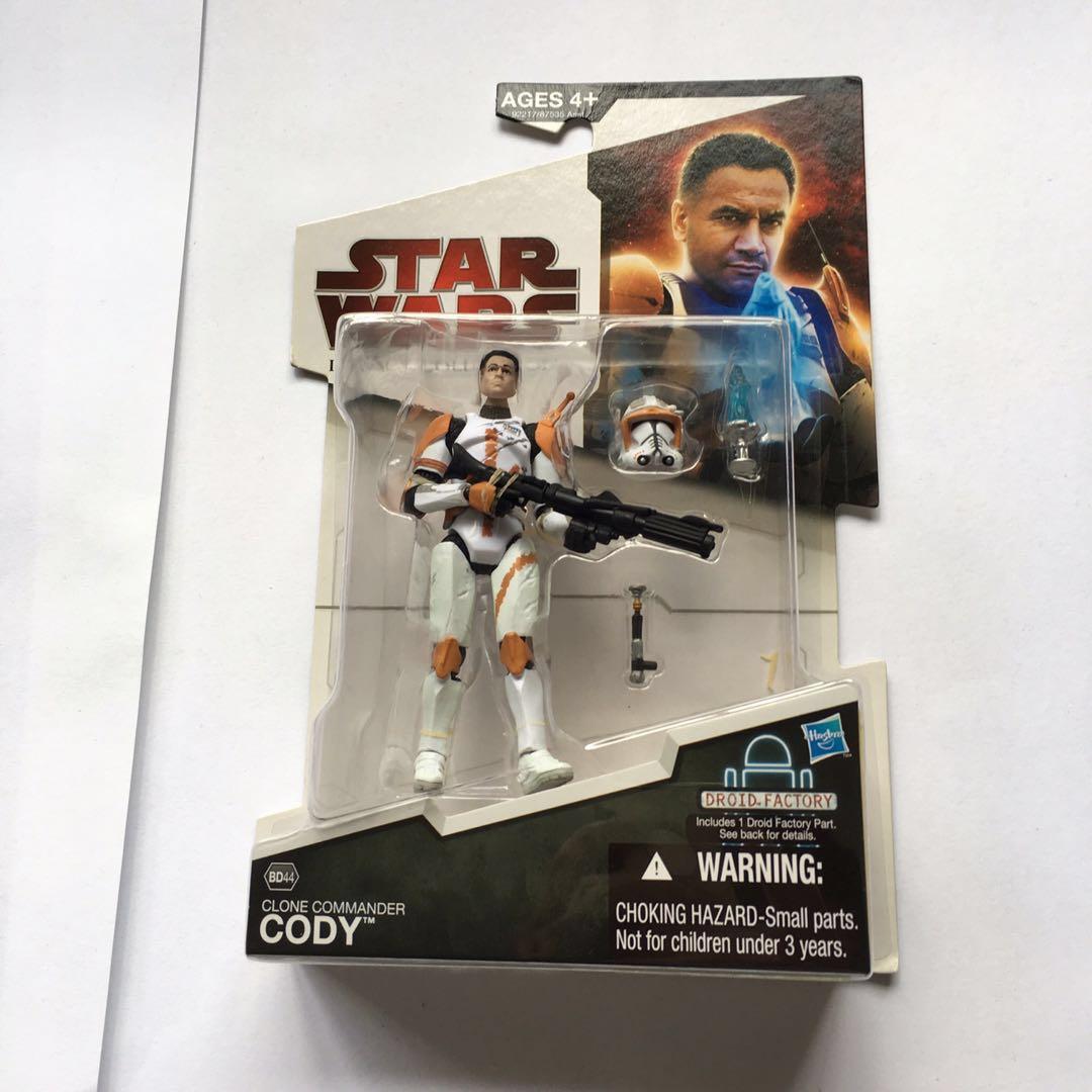 Star Wars The Legacy Collection BD44 Clone Commander Cody Action
