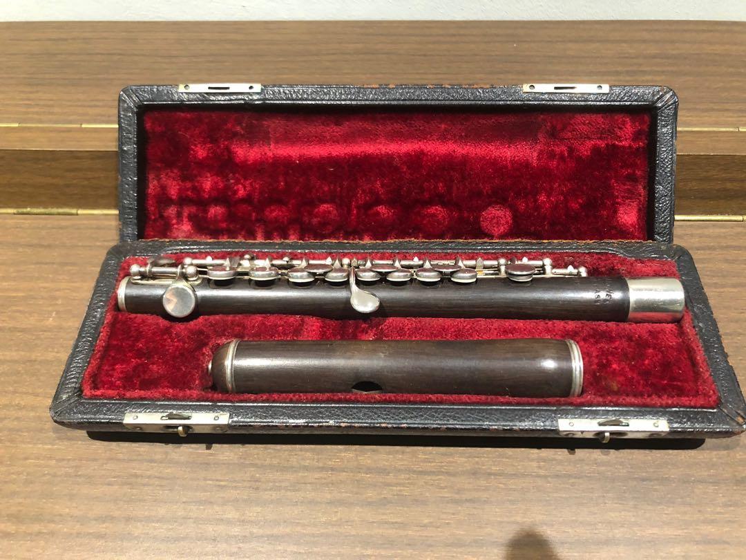 Vintage Haynes Grenadilla Piccolo (Category: Musical Instruments) located in Manila. Submitted by xpicker (Listing ID 274516994, Image 1). Description: Silver keys on grenadilla wood body. Circa 1916 based on serial number (more than 100 years old). Fully restored except for the original hard case..