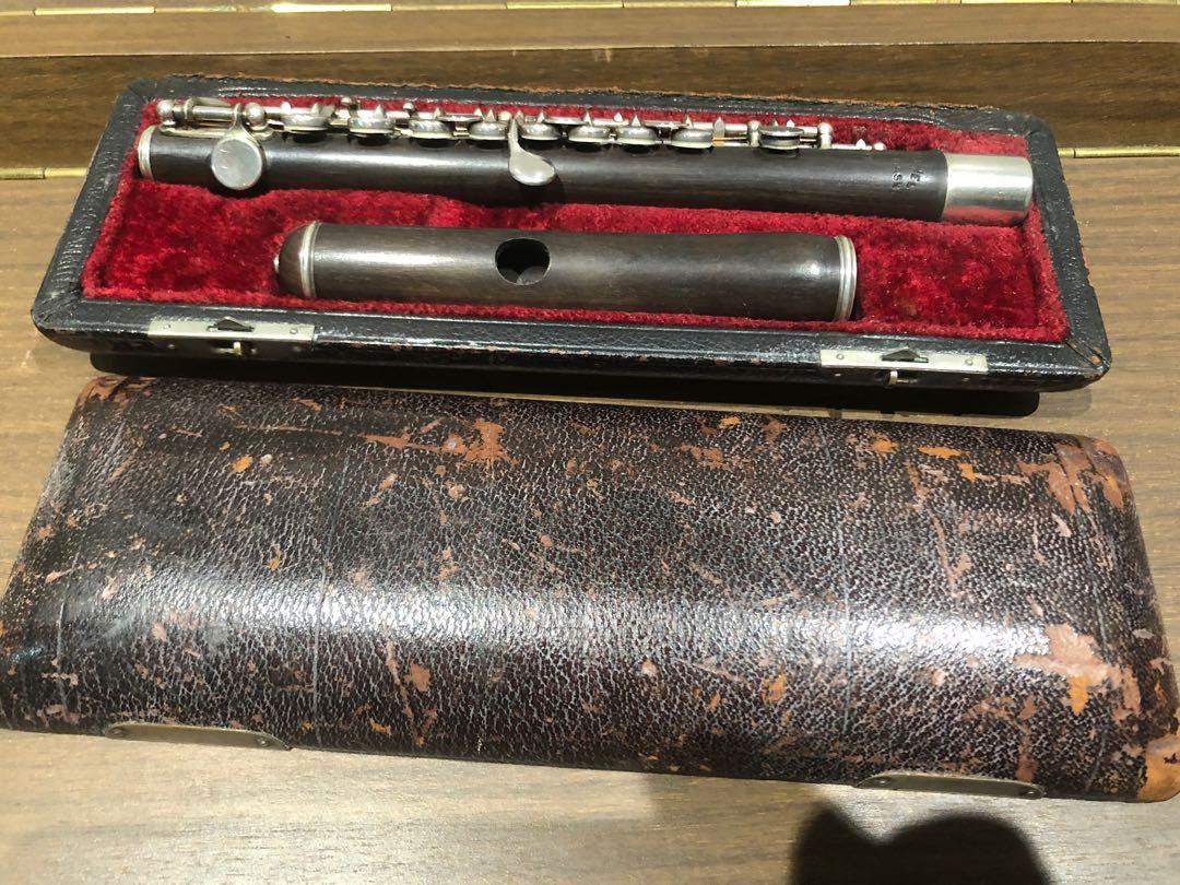 Vintage Haynes Grenadilla Piccolo (Category: Musical Instruments) located in Manila. Submitted by xpicker (Listing ID 274516994, Image 3). Description: Silver keys on grenadilla wood body. Circa 1916 based on serial number (more than 100 years old). Fully restored except for the original hard case..