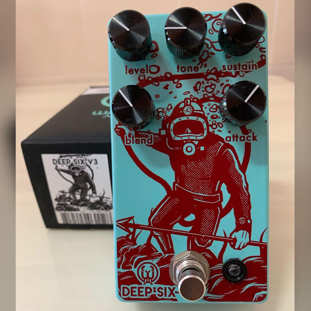 Walrus Audio deep six V3 compressor ギター