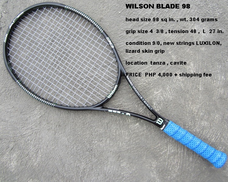 wilson blade string tension