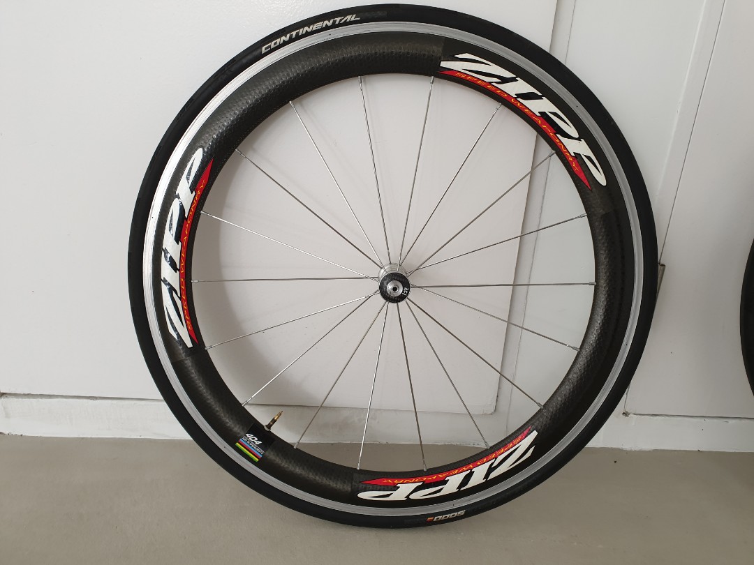 Zipp 404 top aluminum clincher wheelset