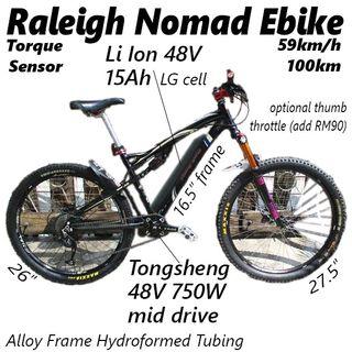 raleigh elia ladies mountain bike