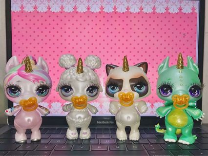 F13 Poopsie Slime Surprise Sparkly Critters, Cheeky, Bunny Rabbit Unicorn,  Pink