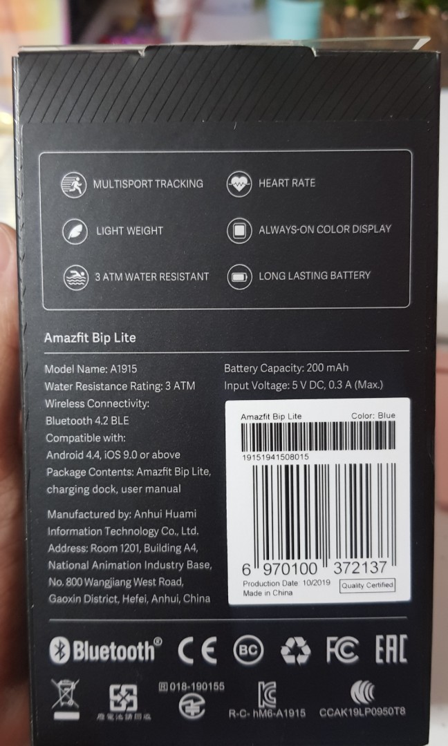 Amazfit Bip Lite Smartwatch Audio Portable Audio Accessories on Carousell