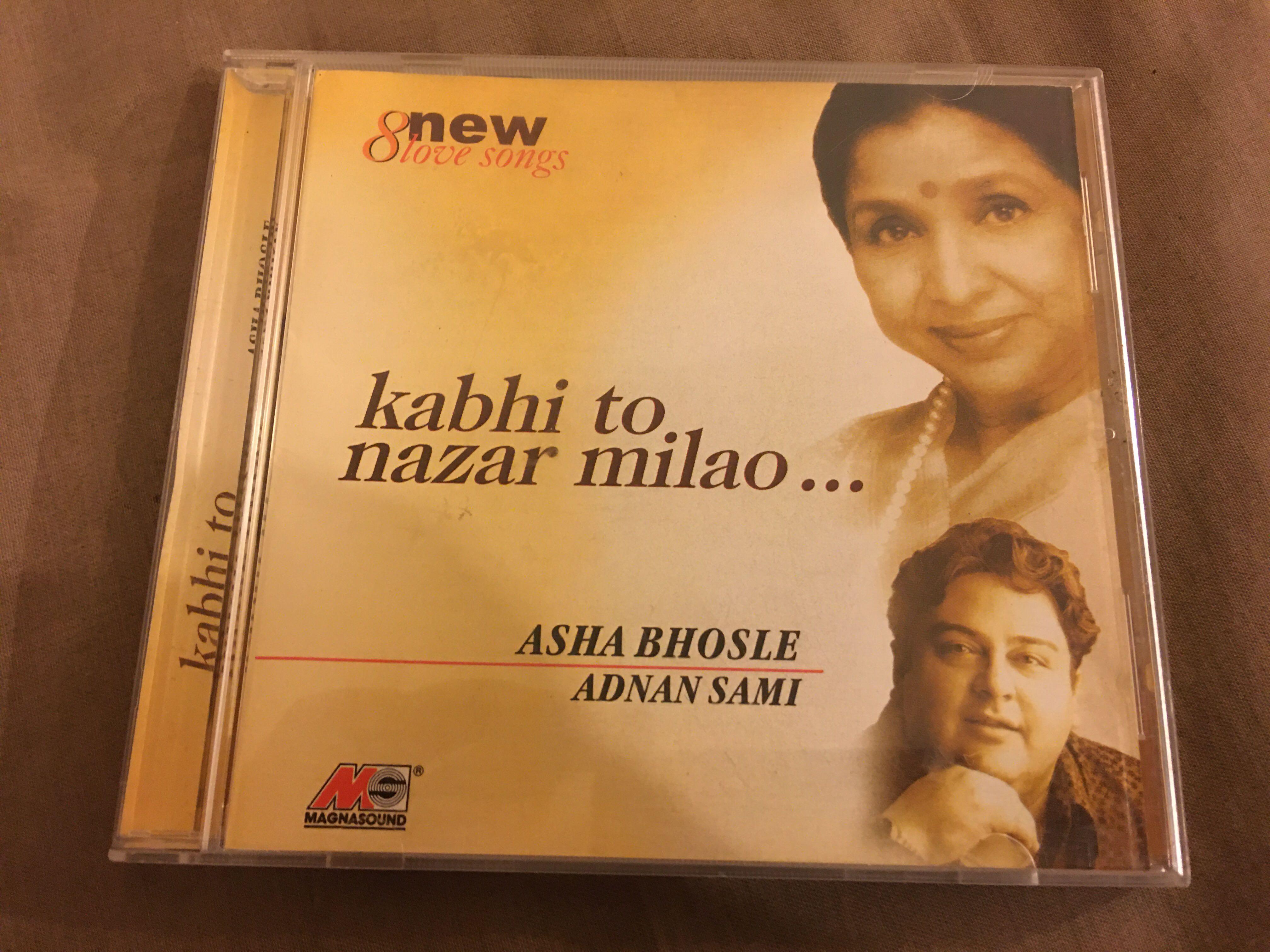 Asha Bhosle With Adnan Sami Cd Kabhi To Nazar Milao Music Media Cds Dvds Other Media On Carousell Kabhi toh nazar milao mp3 & mp4. asha bhosle with adnan sami cd kabhi
