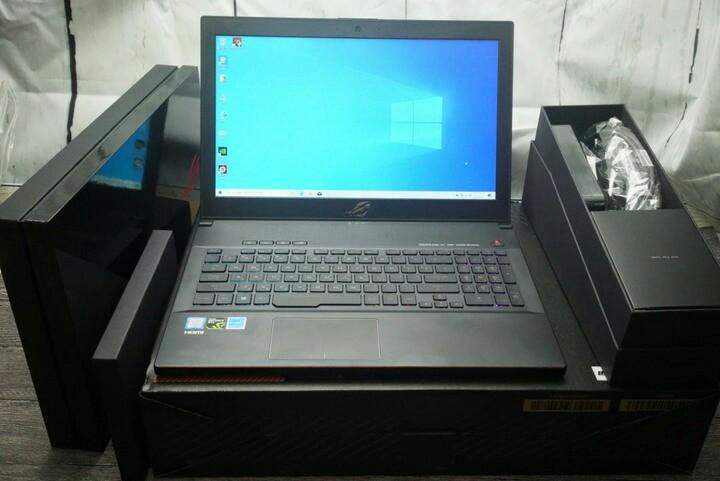 Asus GU501GM, Core i7-8750H, 16G ram 256G SSD, +1T HDD