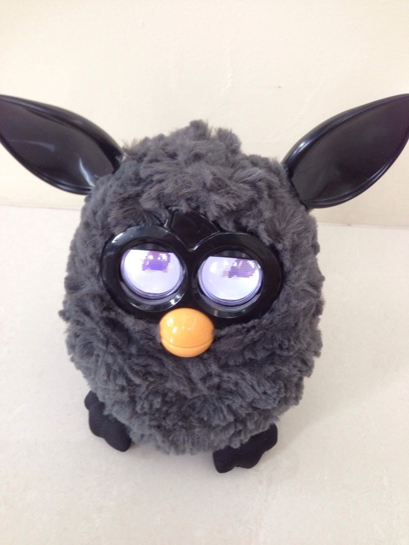 all black furby