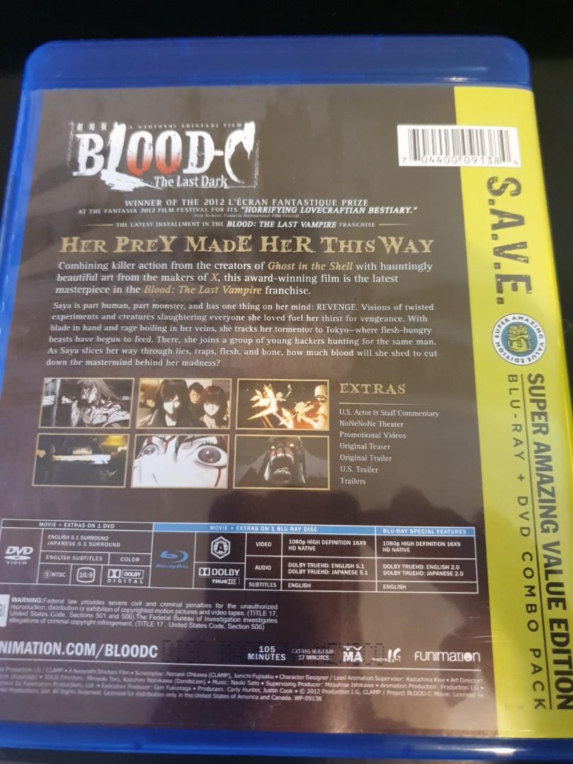 Get Wallpaper Blood C The Last Dark Anime Blu Ray Movie Music Media Cds Desktop Wallpaper