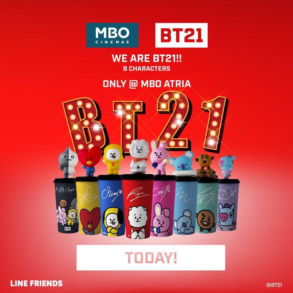 Bt21 Mbo Cinemas Topper Cups K Wave On Carousell