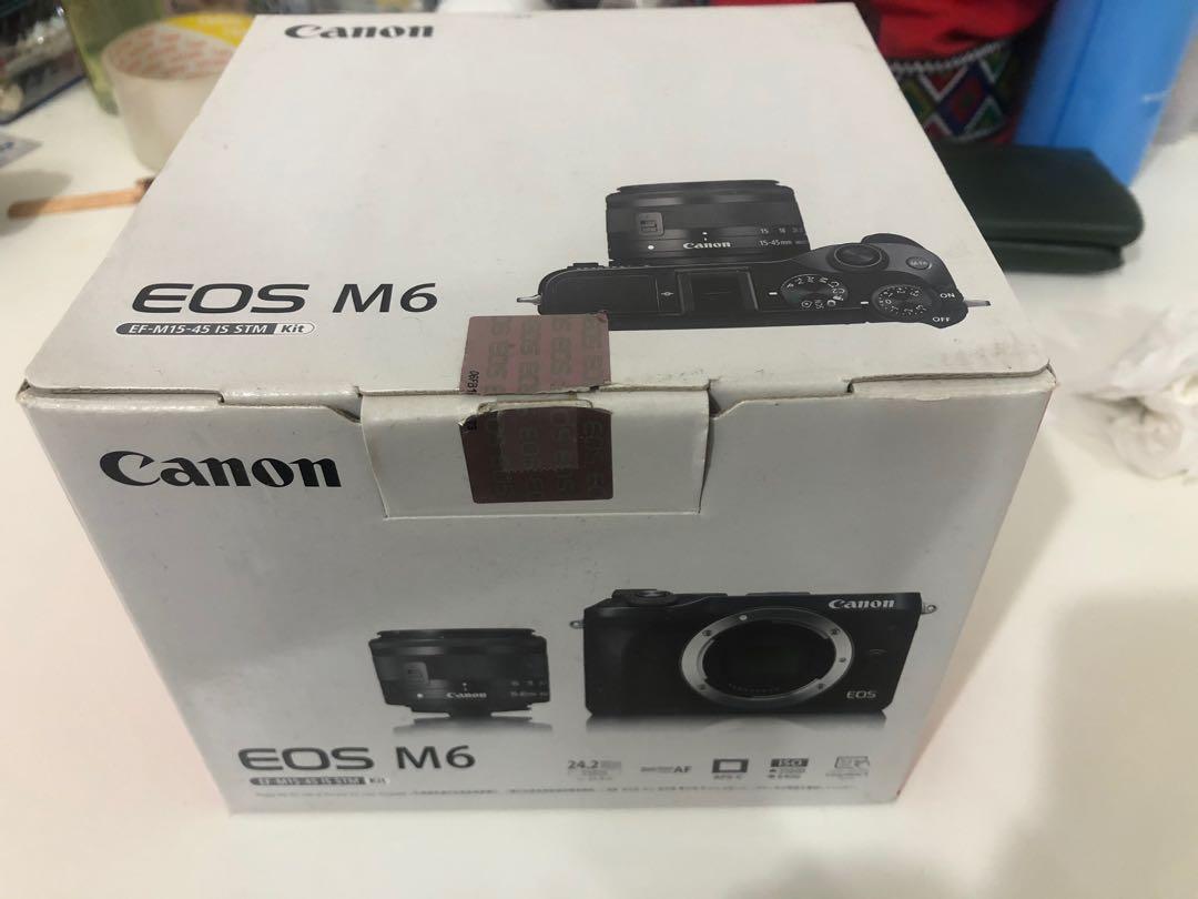 Canon EOS M6 15-45mm STM 黑色(公司貨), 相機攝影, 鏡頭及裝備在旋轉拍賣