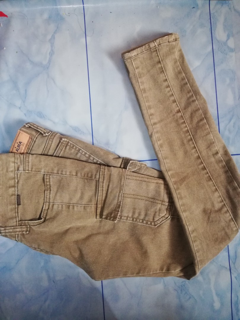 skinny jeans with cargo pockets