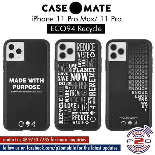 Phone Eco94 Case-Mate ECO94 Recycle For IPhone 11 Pro Max/ 11 Pro