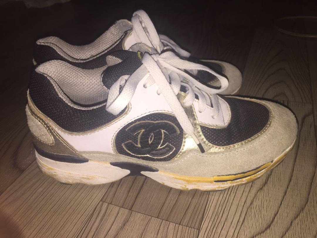 Chanel sneakers Women s Fashion Footwear Sneakers on Carousell