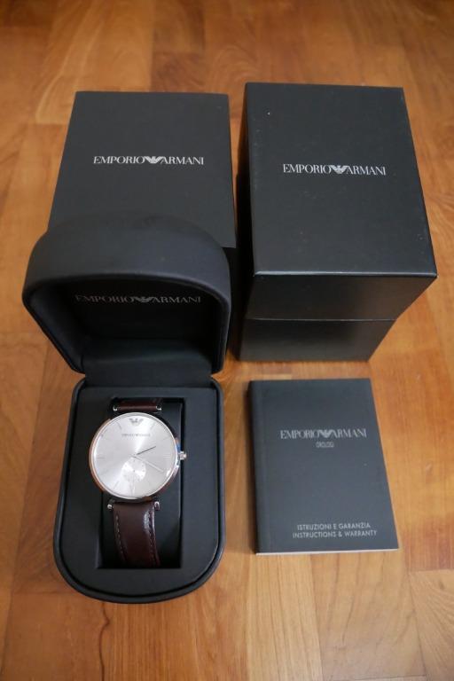 emporio armani orologi watch