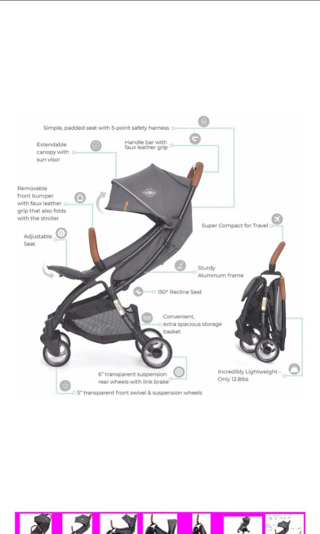 evolur vogue stroller