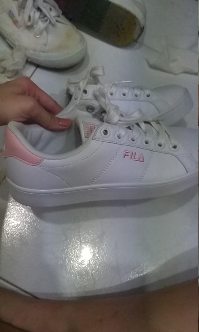 Fila court outlet deluxe pink