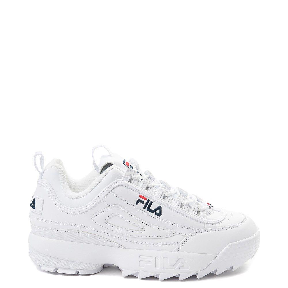 fila sneakers white and gold