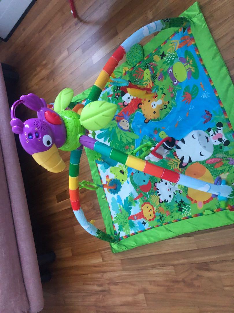 fisher price music and lights deluxe gym