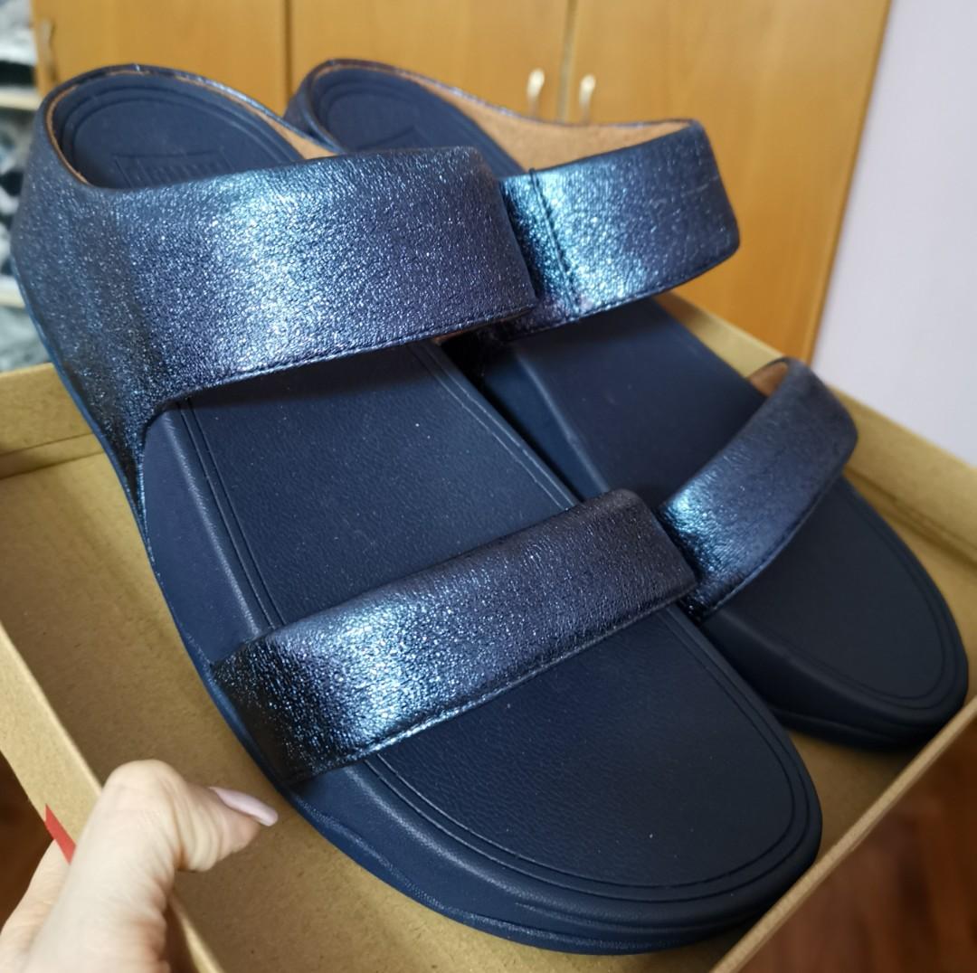 lulu glitzy slides