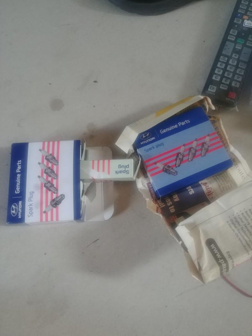 Free 4 spark plugs for fishing (weights), Everything Else on Carousell