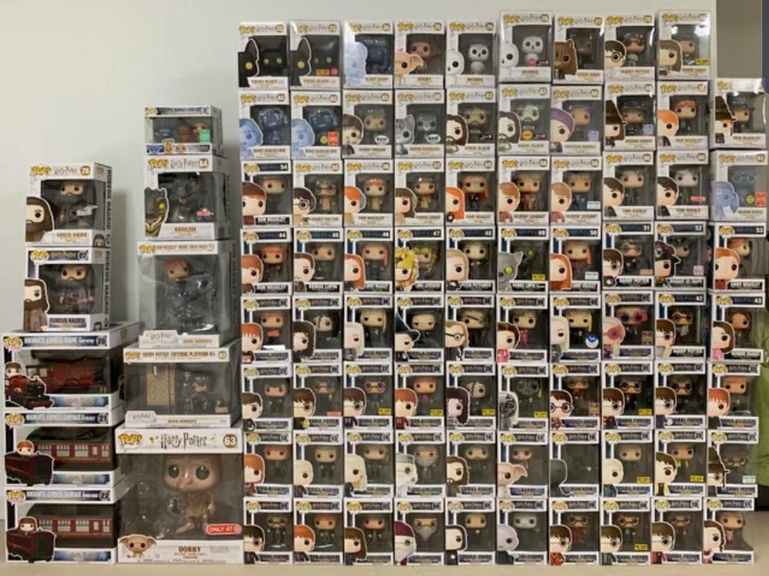 harry potter funko pop train set