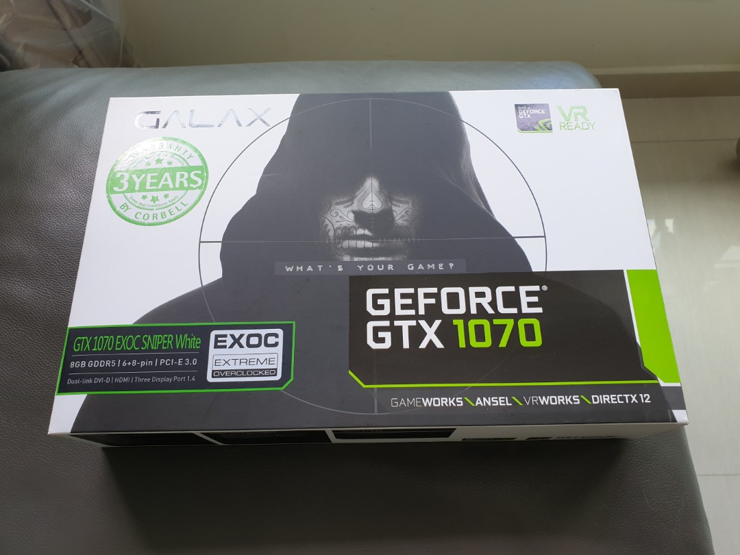 Galax gtx 1070 exoc sniper online