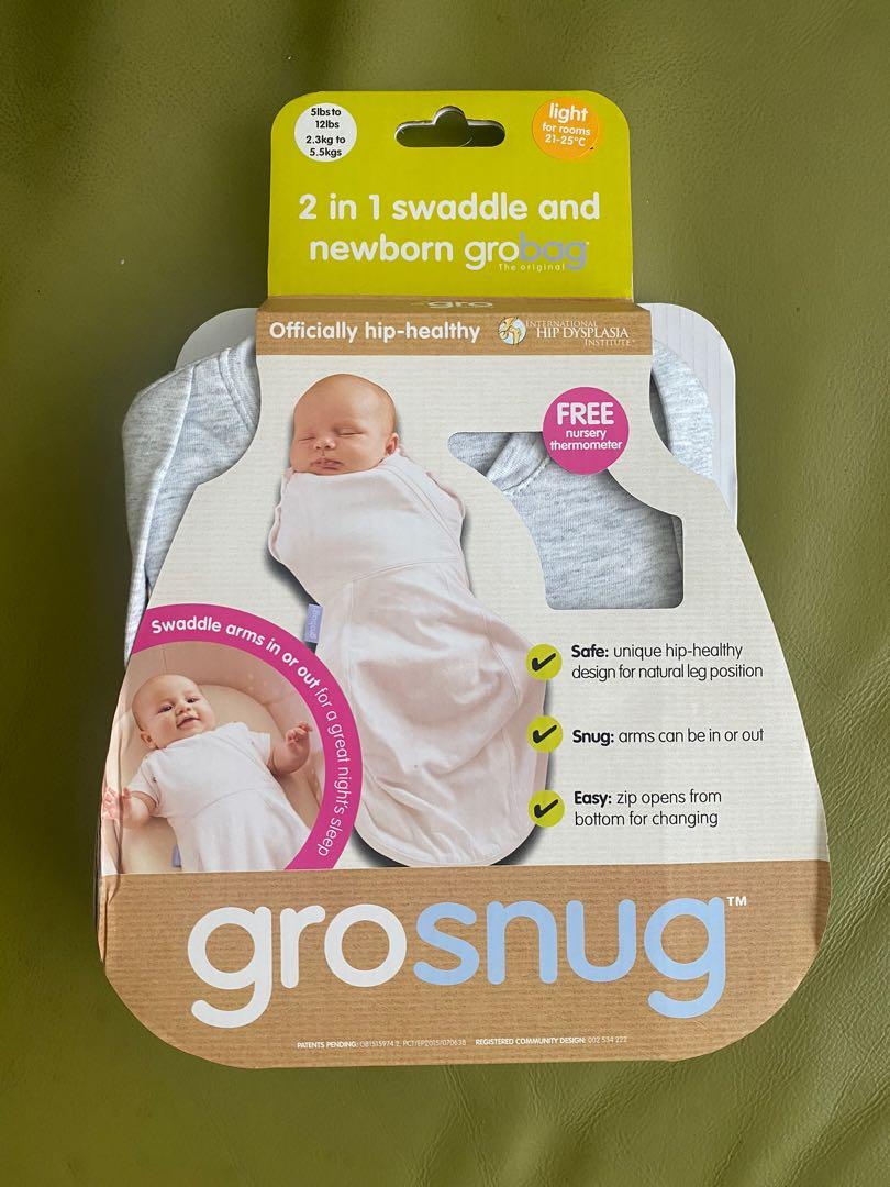 2 in 1 swaddle and sales newborn grobag
