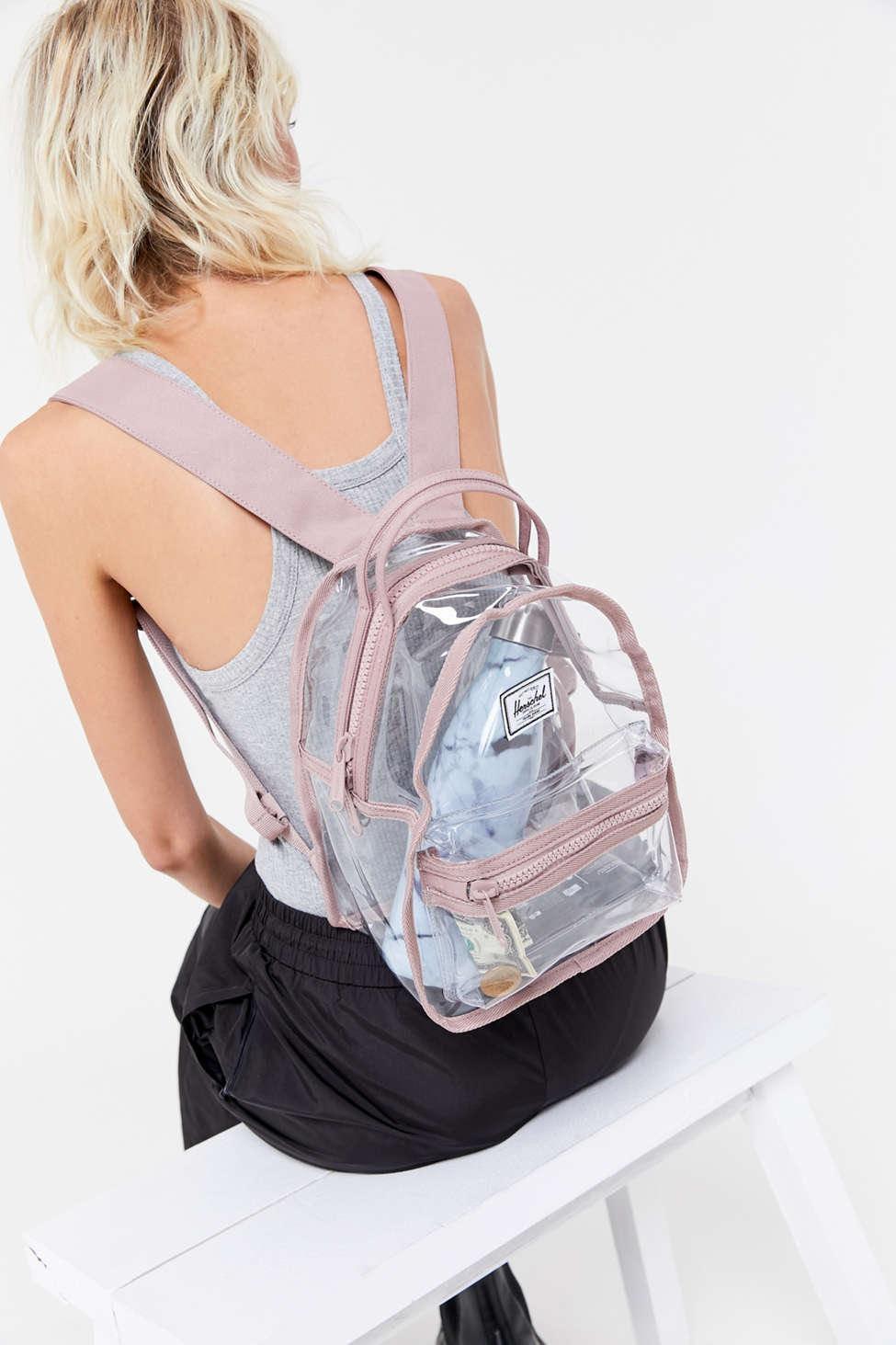 herschel nova mini clear backpack 