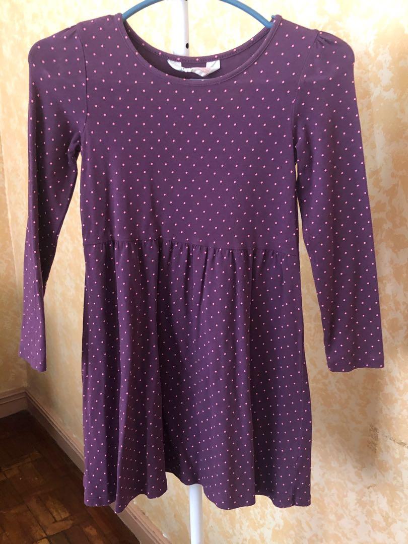 H&M long sleeves dress (Category: Babies & Kids Fashion) located in Quezon City. Submitted by mrs.bi (Listing ID 274669679, Image 3). Description: Barely used. Excellent condition..