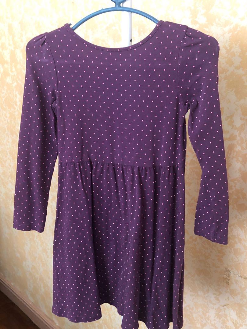 H&M long sleeves dress (Category: Babies & Kids Fashion) located in Quezon City. Submitted by mrs.bi (Listing ID 274669679, Image 1). Description: Barely used. Excellent condition..