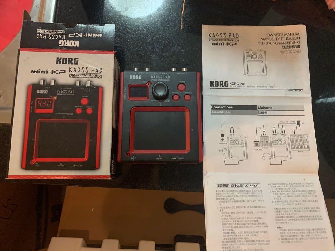 Korg Kaoss Pad Mini Music Media Music Accessories On Carousell