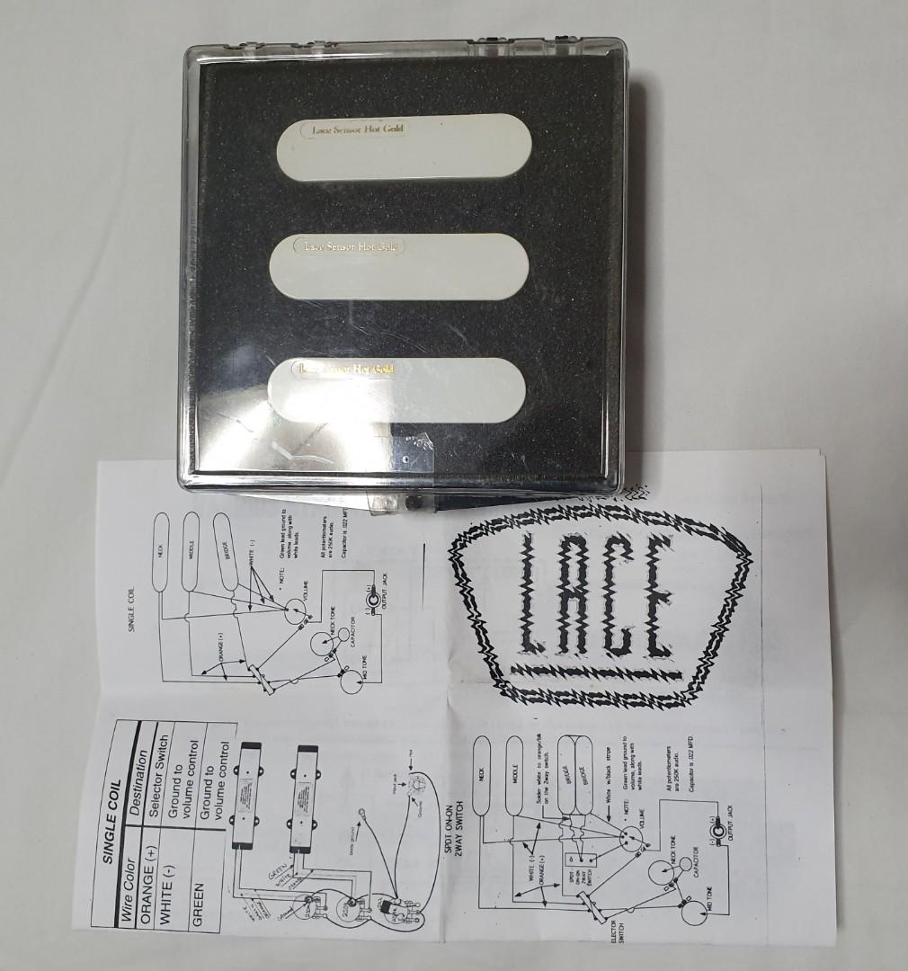 Lace Sensor Hot Gold (6.0K) - Single Coil Pickup – Lace Music Products